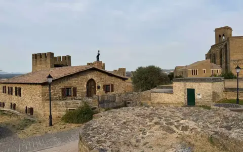 Vista panorámica del Cerco de Artajona