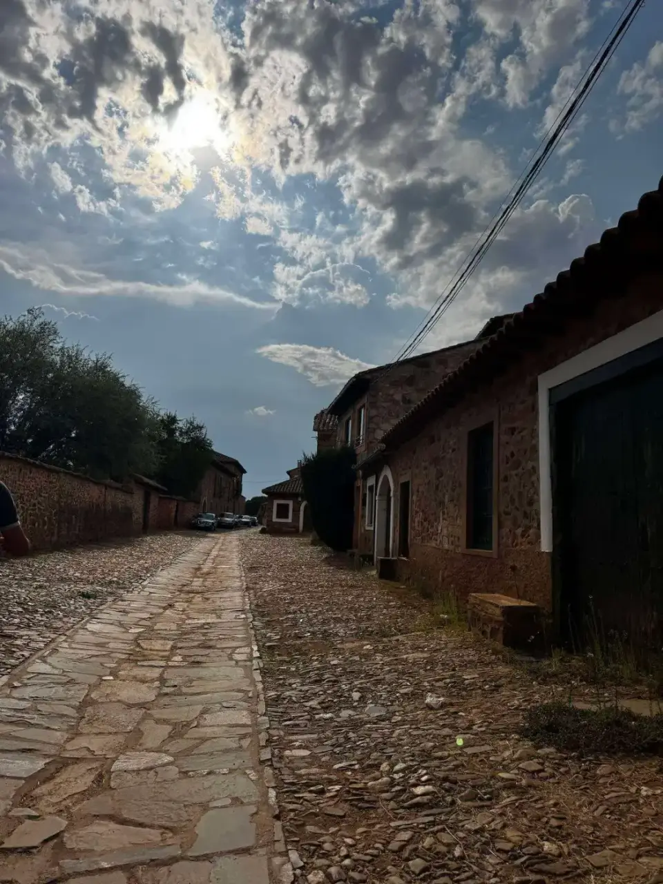 Calle empedrada de Castrillo de los Polvazares
