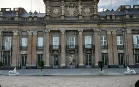 Fachada del Palacio Real de La Granja