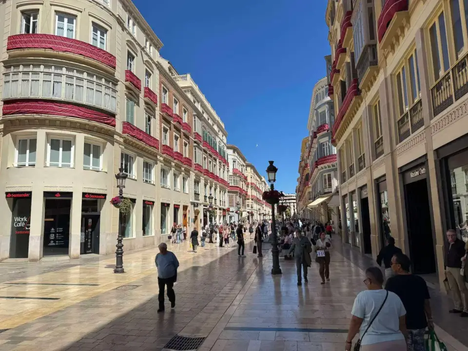 Calle Larios en Málaga