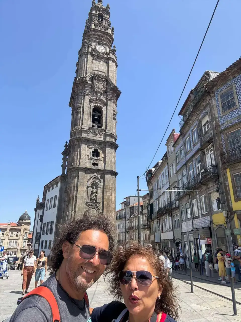Selfie con la Torre de los Clérigos