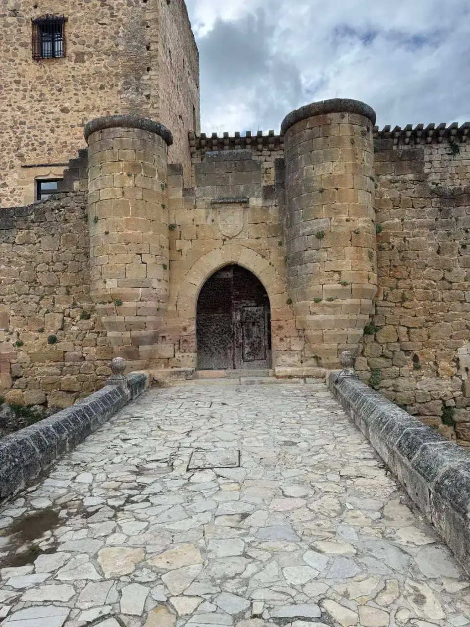 Entrada al castillo de Pedraza