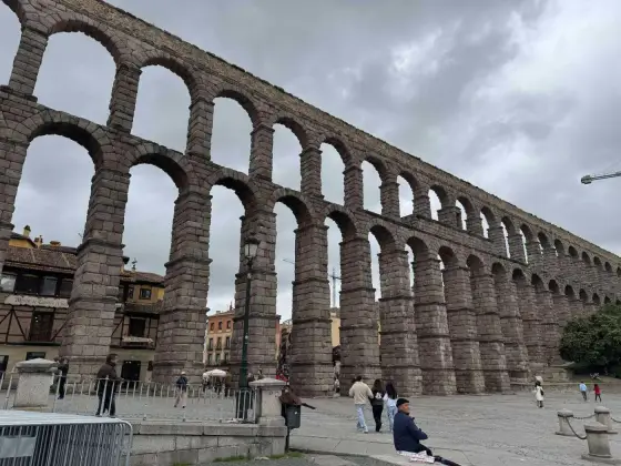 El acueducto romano de Segovia