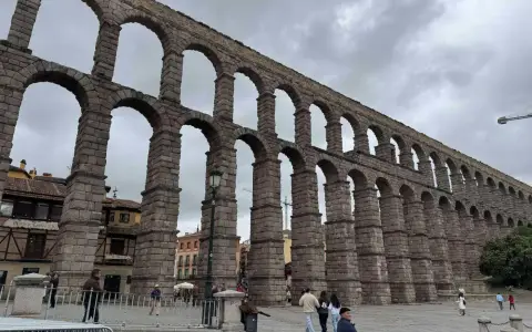 El acueducto romano de Segovia